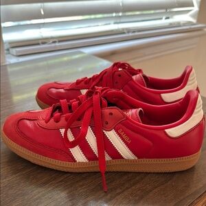 Adidas Samba Red Sneakers